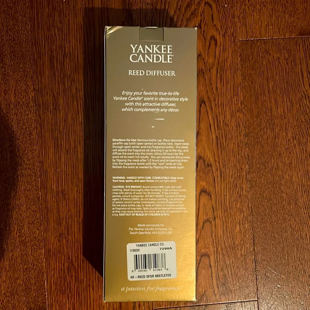 Yankee Candle Reed Diffuser NWT